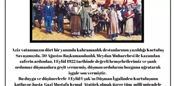 Uşak Üniversitesi Rektörü Prof. Dr. Ekrem Savaş'tan Kurtuluş Bayramı Kutlama Mesajı