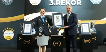 VakıfBank Kadın Voleybol Takımı, Guinness Dünya Rekorları'na 3. kez girdi