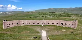 Erzurum'da Tarihi Mecidiye Tabya'sı Görüntülendi