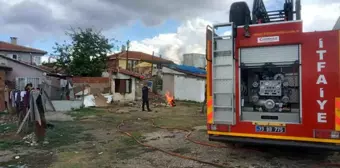 Kırklareli'nde bir evde çıkan yangın söndürüldü