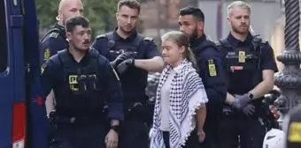 Greta Thunberg ve 5 kişi İsrail protestolarında gözaltına alındı