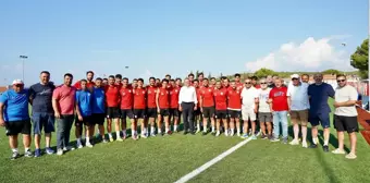 Ayvalıkgücü Belediyespor'a moral destek