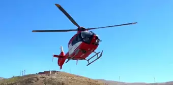 Bitlis'te Dağ Yamacında Kaza: Vatandaş Ambulans Helikopterle Hastaneye Kaldırıldı