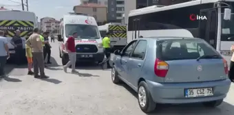 Kapaklı'da bisikletli çocukla otomobil çarpıştı: 1 yaralı