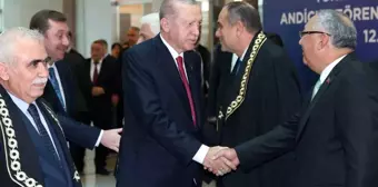 Cumhurbaşkanı Erdoğan, AYM'deki yemin törenine katıldı