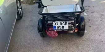 Manavgat'ta Elektrikli Bisiklete Motosiklet Çarptı: 1 Yaralı