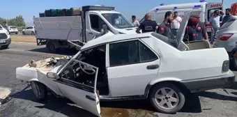 Kırıkhan'da Beton Mikseriyle Çarpışan Otomobilin Sürücüsü Hayatını Kaybetti