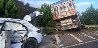 Ünye'de Zincirleme Trafik Kazası: 1'i Ağır 5 Kişi Yaralandı