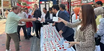 AK Parti Karabük İl Başkanlığı'ndan Kandil Simidi İkramı