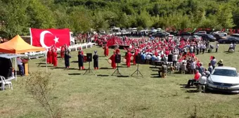 Safranbolu ve Eflani Köyleri Yol Asfaltlamasını Mehter Takımıyla Kutladı