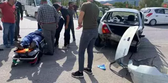 Burdur'da Trafik Kazası: 4 Yaralı