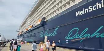 Malta Bayraklı Mein Schiff 5 Kruvaziyerinin Bodrum’a Gelişi