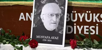 Duayen Ressam Mustafa Ayaz Son Yolculuğuna Uğurlandı