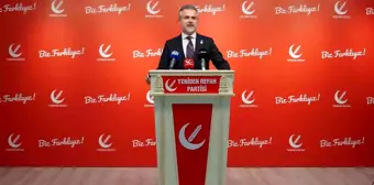 Yeniden Refah Partisi'nden Anayasa Maddelerine Sert Tepki