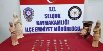 Selçuk'ta Tarihi Eser Kaçakçılığına Operasyon