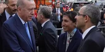 Cumhurbaşkanı Erdoğan New York'ta! Hafize Gaye Erkan da karşılayanlar arasında yer aldı