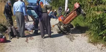 Manisa'da Sepetli Motosiklet Kazası: 1 Ölü, 2 Yaralı