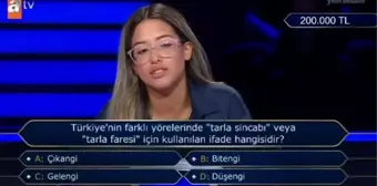 Türkiye'nin farklı yörelerinde 'tarla sincabı' veya 'tarla faresi' içim kullanılan ifade hangisidir?