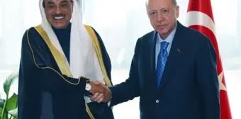 Cumhurbaşkanı Erdoğan, Kuveyt Veliaht Prensi ile Görüştü