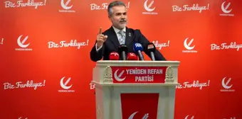 Yeniden Refah Partisi'nden Erken Seçim ve Ekonomik Sorunlara Dikkat