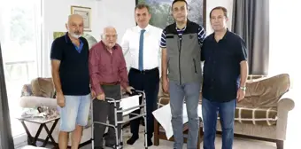 97 Yaşındaki Ali Savran'a Orman Bölge Müdürü'nden Teşekkür Plaketi