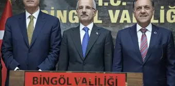 Bakan Uraloğlu Bingöl'de Temaslarda Bulundu