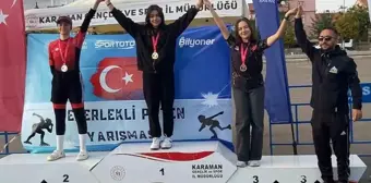 Kayserili Sporcular Tekerlekli Paten Türkiye Şampiyonasında İkinciliği Elde Etti