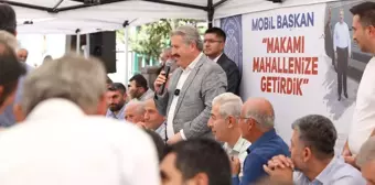 Mobil Başkan Uygulaması ile Mahallede Halkla Buluşma