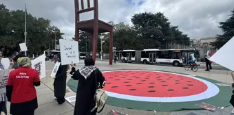 Gazze'deki Soykırıma Karşı Cenevre'de Protesto