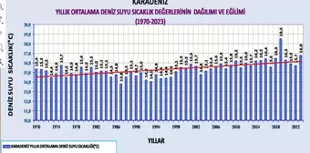 Karadeniz'de Su Sıcaklığı Artışı, Ekosistemi ve Meteorolojik Olayları Olumsuz Etkiliyor