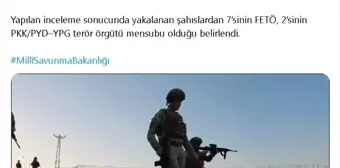 Hudutlarda Yakalanan 12 Kişi: 7 FETÖ, 2 PKK/PYD-YPG Üyesi