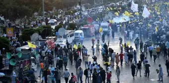 Karaçi'de Hasan Nasrallah'ın Ölümüne Protesto, Polis Müdahale Etti