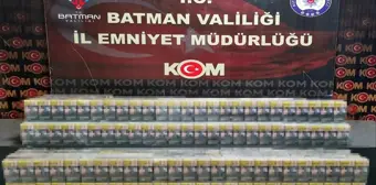 Batman'da Gümrük Kaçağı 1300 Paket Sigara Ele Geçirildi