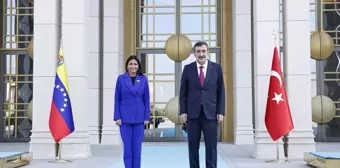 Cevdet Yılmaz ve Delcy Rodriguez İki Ülke Arasındaki İşbirliğini Görüştü