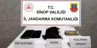 Sinop'ta Uyuşturucu Operasyonu: 40,73 Gram Skunk Ele Geçirildi