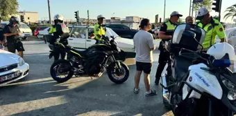 Aydın'da Polis Trafik ve Güvenlik Taraması Yaptı