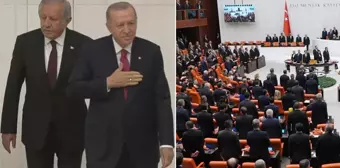 Cumhurbaşkanı Erdoğan, TBMM'ye geldiğinde yalnızca DEM Parti grubu ayağa kalkmadı