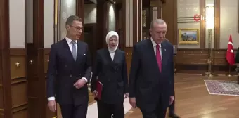 Cumhurbaşkanı Recep Tayyip Erdoğan, Finlandiya Cumhuriyeti Cumhurbaşkanı Alexander Stubb ile görüştü