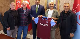 Temel Film Ekibi Trabzonspor'u Ziyaret Etti