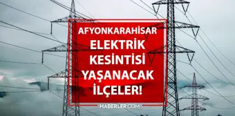 Afyon elektrik kesintisi! SON DAKİKA! 2 Ekim Afyonkarahisar elektrik kesintisi ne zaman bitecek?