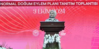 Emine Erdoğan'dan anne adaylarına 'normal doğum' çağrısı