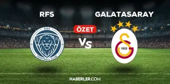 Rigas FS Galatasaray maç özeti ve golleri izle! (VİDEO) Rigas FS GS geniş özeti! Golleri kim attı, maç kaç kaç bitti?