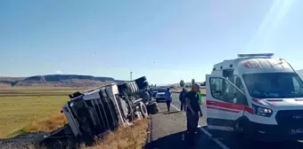 Ağrı'da Trafik Kazası: 1 Yaralı