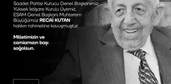 Recai Kutan, 94 Yaşında Hayatını Kaybetti