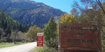 Aygırdibi Mesire Alanı Son Misafirlerini Ağırlıyor