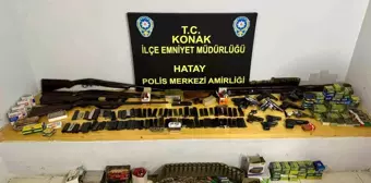 İzmir'de 91 yaşında hayatını kaybeden adamın evinden çok sayıda silah bulundu