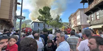 564 Yıllık Hasandede Camii Yangında Kullanılamaz Hale Geldi