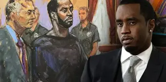 Mahkemeye zincirle getirilen Diddy, duruşma boyunca etrafına bakıp sırıttı