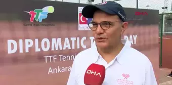 Ankara'da Diplomatik Tenis Günü Turnuvası Düzenlendi