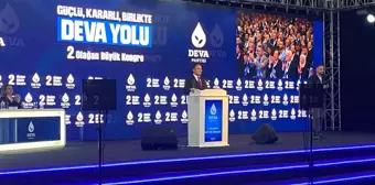 DEVA Partisi 2. Olağan Büyük Kongresi Gerçekleştirildi